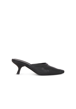 St. Agni Perforated Heel in Black. Size 37. Also in 36, 38, 39, 40.