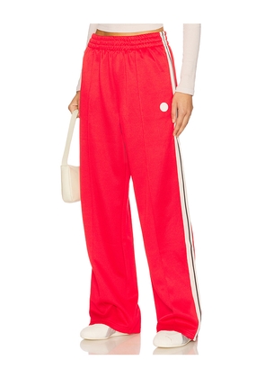 P.E Nation Tricot Trackpant in Red. Size M. Also in XS, S, L.