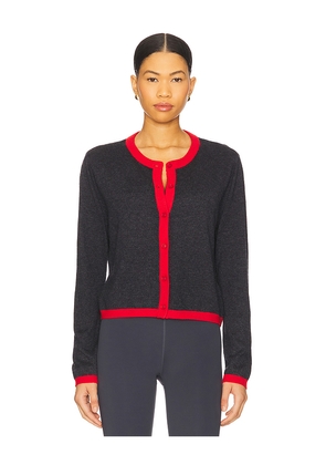 P.E Nation Rise Knit Cardigan in Navy. Size M. Also in XS, S, L.