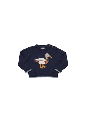 Pink Chicken Oliver Sweater in Navy. Size 4. Also in 3.