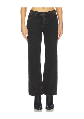 ROLLA'S 90s Boyfriend Jeans in Chocolate. Size 25. Also in 24, 26, 27, 28, 29, 30, 32, 34.