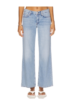 Rag & Bone Featherweight Saige Low-Rise Ankle Straight Jeans in Blue. Size 25. Also in 24, 26, 27, 28, 31, 32.