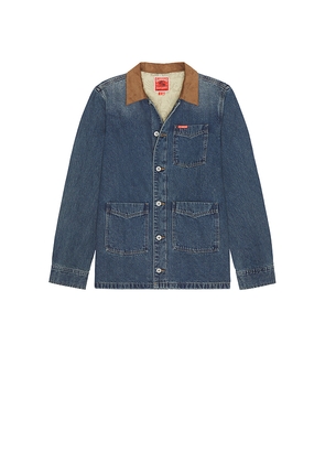 Sendero Provisions Co. Rustler Chore Jacket in Blue. Size M. Also in S, XL/1X.