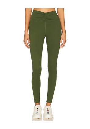 Spiritual Gangster Selene 7/8 High Waist Legging in Green. Size M. Also in XS, L.