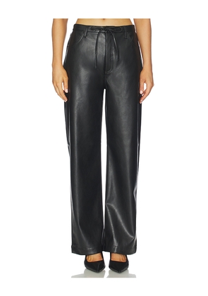 Rag & Bone Phoebe Faux Leather Pant in Black. Size M. Also in S, XL, XS.