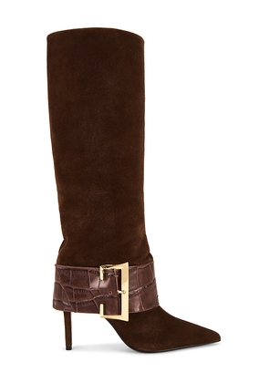 Schutz Beatrix Boot in Brown. Size 7. Also in 10, 9.5.