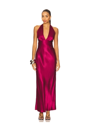SNDYS Leslie Maxi Dress in Purple. Size M. Also in L, S, XL, XS, XXS.