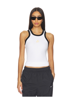 Terez x REVOLVE Lakers Scoop Armhole Rib Tank Top in White. Size M. Also in S, XS, L, XXS, XL.