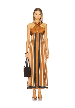 Sancia Ellery Dress in Brick. Size M. Also in XS, S, L.