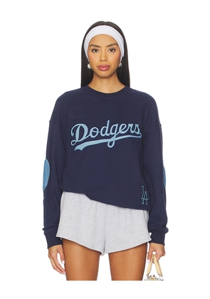 Terez x REVOLVE Dodgers Denim Logo Sweater in Navy. Size M. Also in XS, XXS.