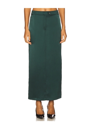 SABLYN Posey Maxi Trouser Skirt in Green. Size M. Also in L, S, XS.