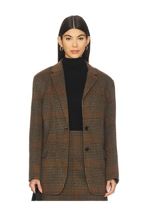 Theory Tailor Jacket in Brown. Size M. Also in S, L, XL.