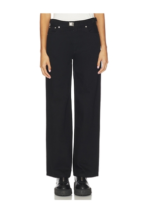 Still Here Buckle Wide Leg Jeans in Black. Size 25. Also in 26, 27, 28, 29, 30, 31, 32.