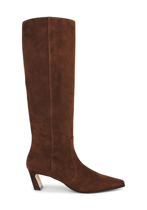 Stuart Weitzman Stassi Boot 50 in Brown. Size 8.5. Also in 7.5.