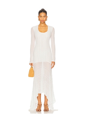 SIEDRES Olle Dress in White. Size M. Also in S.