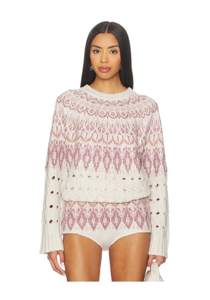 Steve Madden Suzette Sweater in Pink. Size M. Also in L, XL.