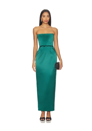 SAU LEE Taylor Dress in Green. Size 00. Also in 2, 0, 4, 6, 8, 10, 12.