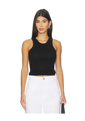 Rohe Racerback Merino Jersey Top in Black. Size 36/4. Also in 34/2.