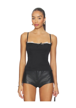 superdown Bryslyn Cami Top in Black. Size M. Also in XS, S, L, XL.