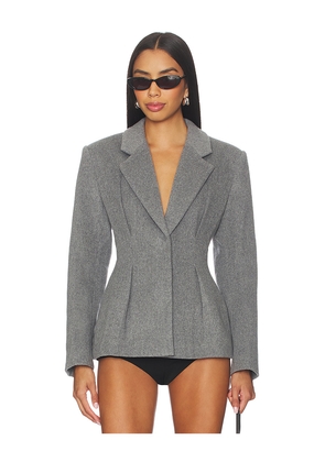 Rue Sophie Trenton Blazer in Charcoal. Size S. Also in XS, M.