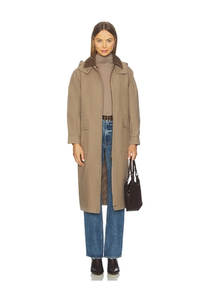 Rue Sophie Jacob Coat in Brown. Size S. Also in XS, L, XL.