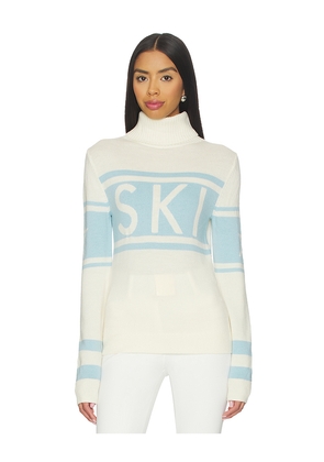 Perfect Moment Schild Sweater in White. Size M. Also in S, XS, L, XL.