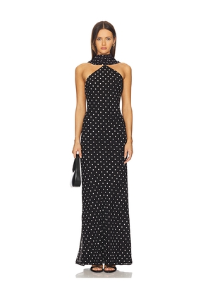 Stone Cold Fox x REVOLVE Avery Gown in Black & White. Size M. Also in XXS, XS, S, L.