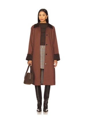 Rails Levy Coat in Brown. Size M. Also in S, L, XL.