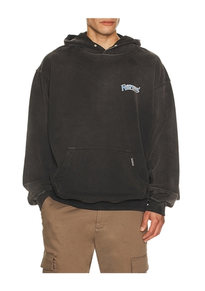 REPRESENT Showcasing Hoodie in Black. Size M. Also in L, XL/1X.