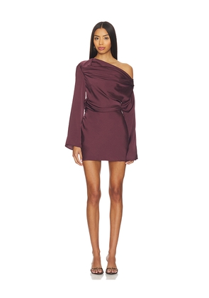 SNDYS Calissa Mini Dress in Purple. Size M. Also in XS, S.