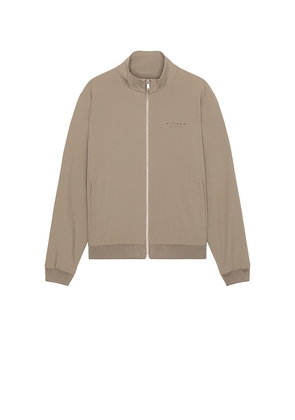 Stampd Nylon Track Jacket in Brown. Size M. Also in S, L, XL/1X.