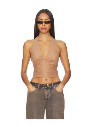 Tularosa Patrice Top in Tan. Size M. Also in XXS, XS, S, L, XL.