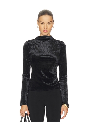 Rails Joelle Velvet Top in Black. Size M. Also in L, S, XL, XS.