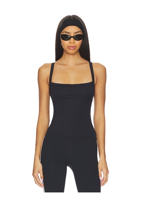 Splits59 Monah Rigor Tank Top in Black. Size M. Also in XS, L, XL.