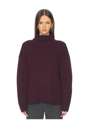 Rue Sophie Malvi Sweater in Burgundy. Size M. Also in S, L.