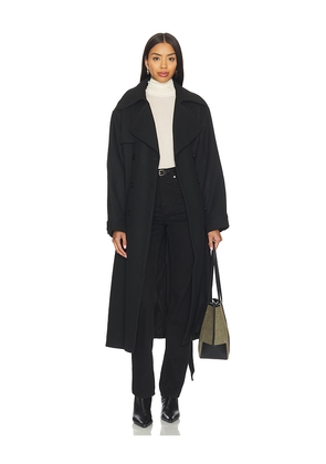 Steve Madden Enora Coat in Black. Size L. Also in M, XL.