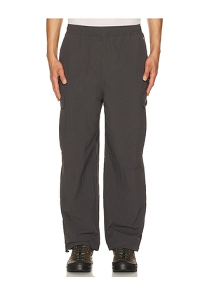 Pop Trading Company Cargo Track Pants in Charcoal. Size M. Also in L.