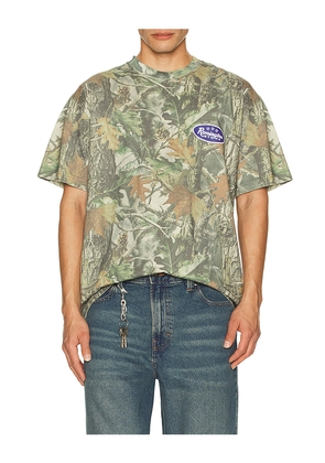 Remington Stone Star Tee in Green. Size M. Also in S, L.