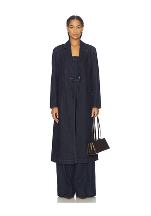 PAIGE Symone Coat in Blue. Size 10. Also in 0, 2, 4, 8, 12.