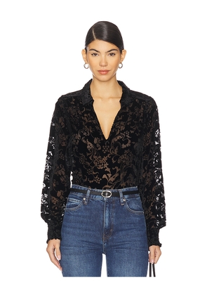 PAIGE Ginerva Blouse in Black. Size S. Also in XS.