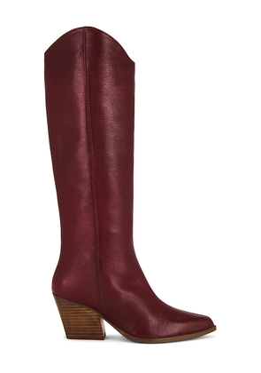 Seychelles Begging You Boot in Red. Size 6. Also in 10, 6.5, 7, 7.5, 8, 8.5, 9, 9.5.