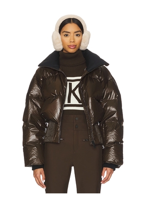 Perfect Moment Auretta Ski Jacket in Chocolate. Size S. Also in L.