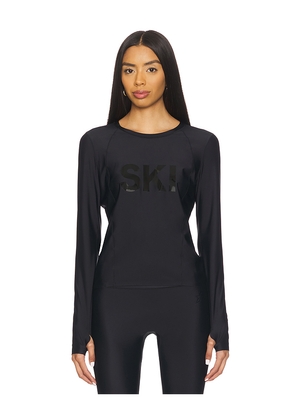 Perfect Moment Ski Crew Baselayer Top in Black. Size M. Also in XS, S, L, XL.