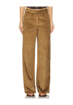 SIEDRES Violette Pant in Brown. Size 36. Also in 38, 40.