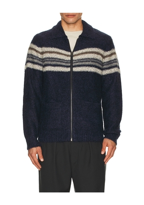 Rails Seldon Full Zip Cardigan in Navy. Size M. Also in L, XL/1X.