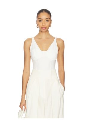 Steve Madden Addisyn Top in Ivory. Size M. Also in L, S, XL, XS.