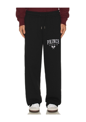 Prince Tennis Champs Fleece Pant in Black. Size M. Also in L, S, XL/1X.