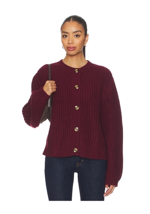 Tularosa Sammara Cardigan in Wine. Size M. Also in XXS, XS, S, L, XL.