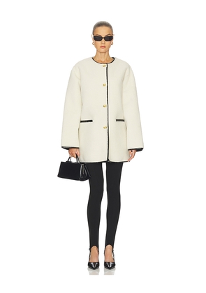 Tularosa Kelly Coat in Cream. Size M. Also in L, S, XL, XS, XXS.