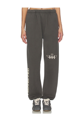 The Mayfair Group Divinely Protected Sweatpants in Charcoal. Size M/L. Also in L/XL, XS.